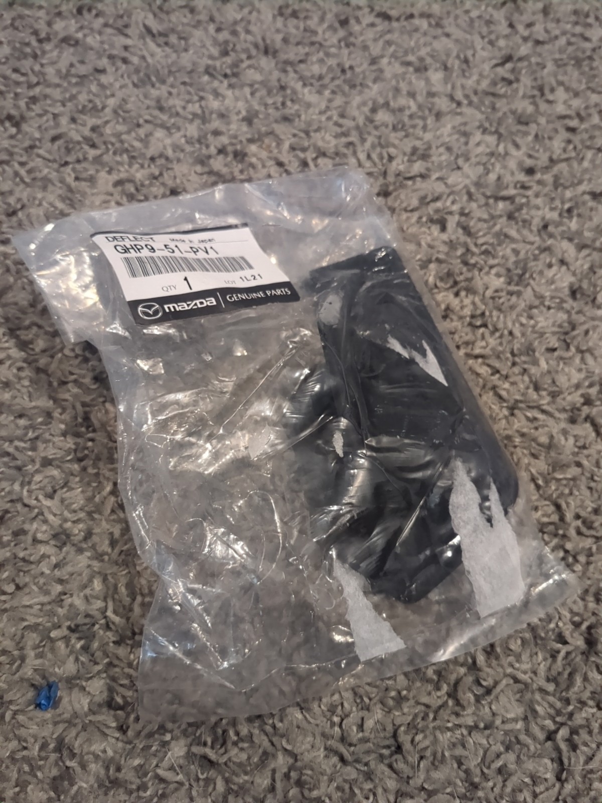 14-21 Mazda 6 Mazda6 Stone Guard Deflector GHP9-51-PV1 Genuine OEM Brand New!