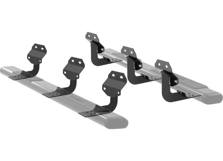 Aries 4508 For 15-21 F150/17-C F250/F350 Super Crew 6″ Oval Side Bracket Kit