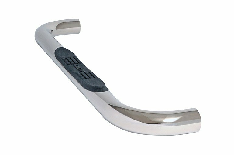 Dee Zee 3″ Cab Length Polished Round Side Steps Fits Chevrolet GMC DZ370113
