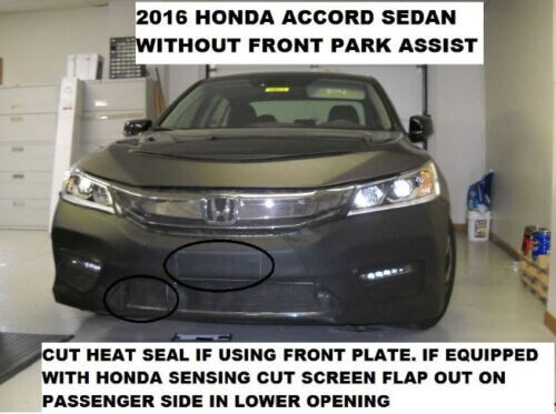 LeBra Front End Cover Bra for Accord Sedan w/o Park Assist 2016 – 2017 551519-01