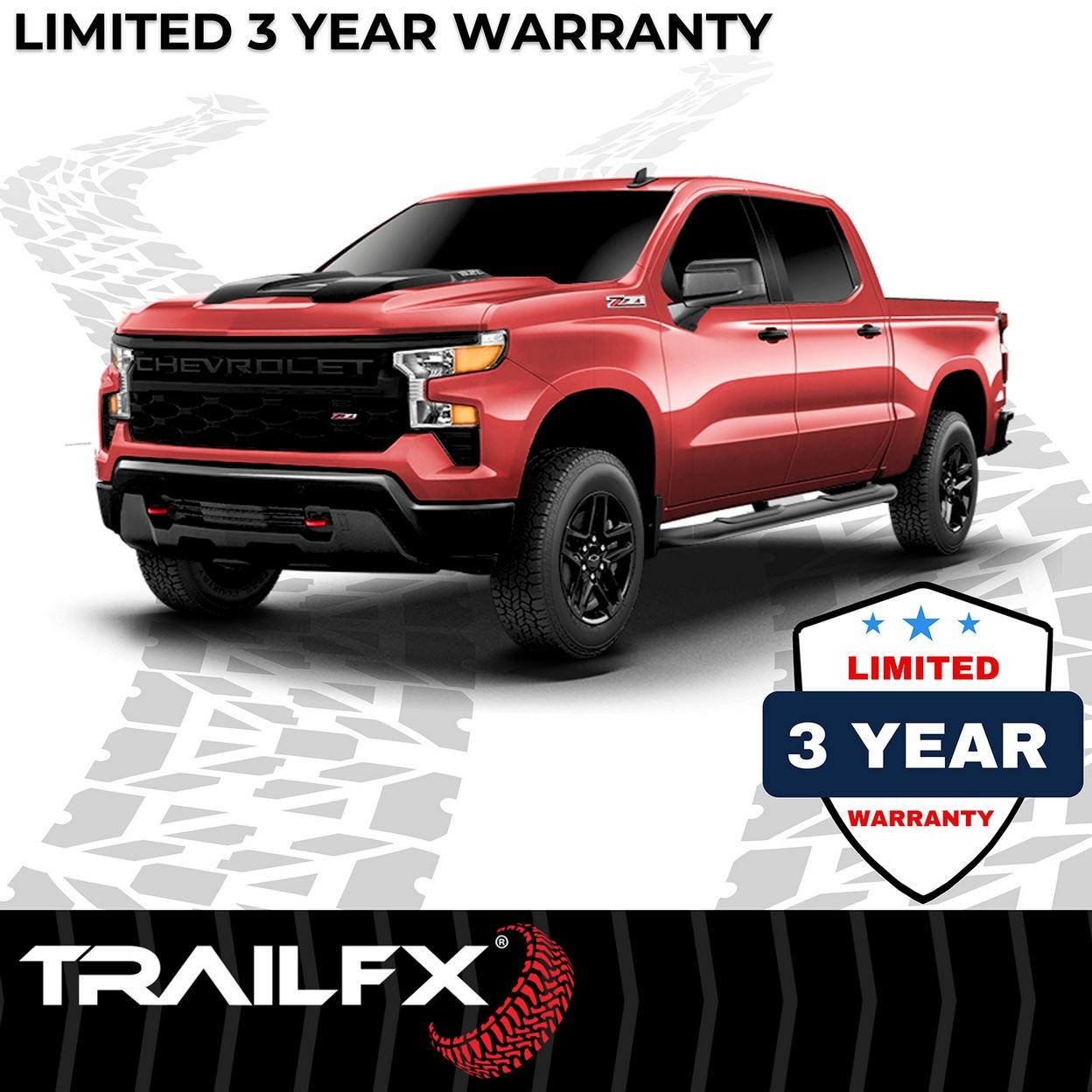 TrailFX Step Nerf Bar | A1002B*NERF BAR Trail FX STEP BAR SIDE BAR CRASH BAR