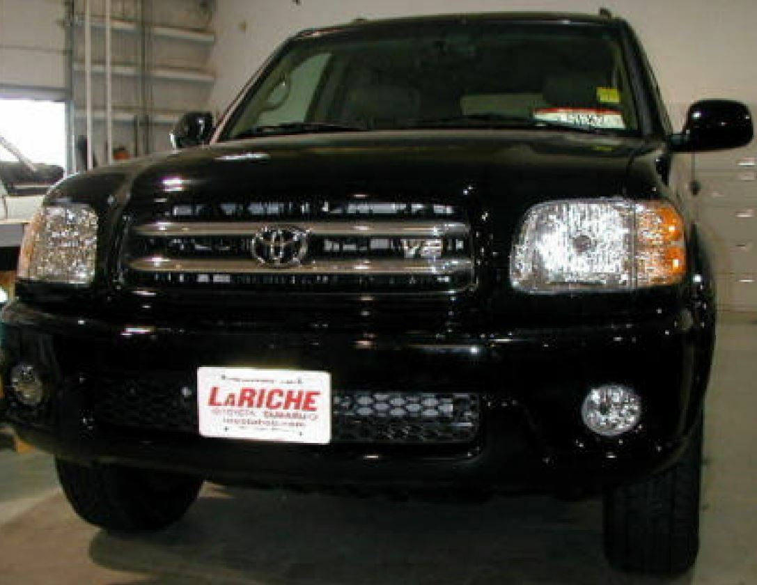 Lebra Front End Mask Cover Bra Fits Toyota Sequoia With Flares 2001-2004 01-04