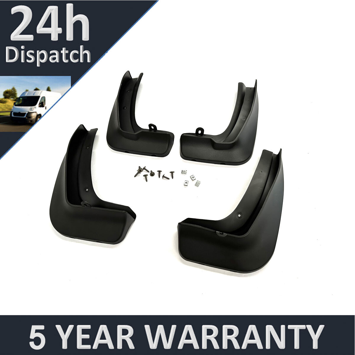 Tailored Mud Flaps Set of 4 For BMW 2 Series F22/F45 2015-2019 Purevue
