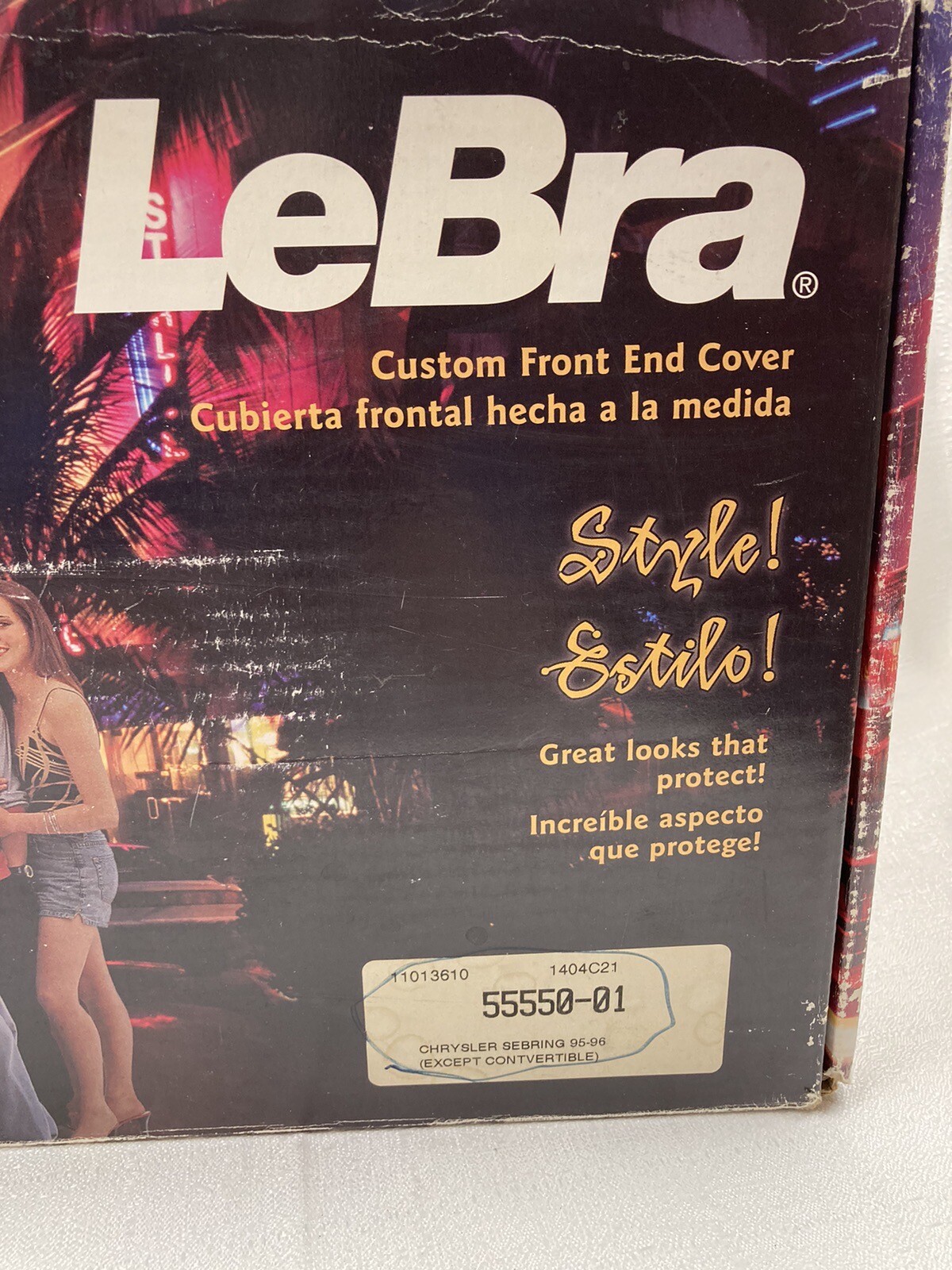 Covercraft LeBra Custom Front End Cover for 1995-1996 Chrysler Sebring