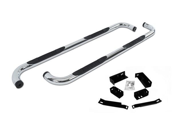 Big Country 372763 3″ Round Classic Side Bars Complete Kit w/Brackets
