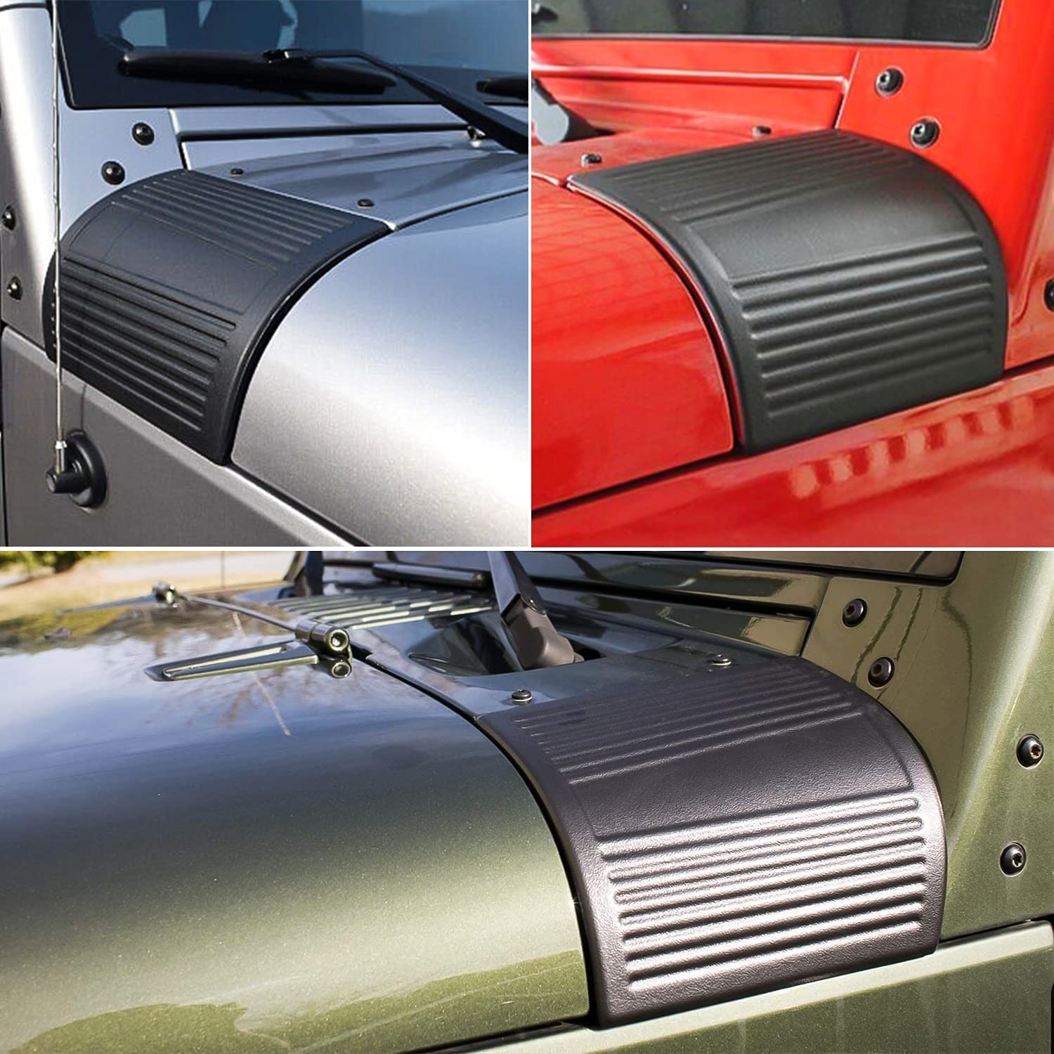 Cowl Body Armor Corner Guards Outer Cowling ‎9.96 x 8.9 x 2.24 inches, Black