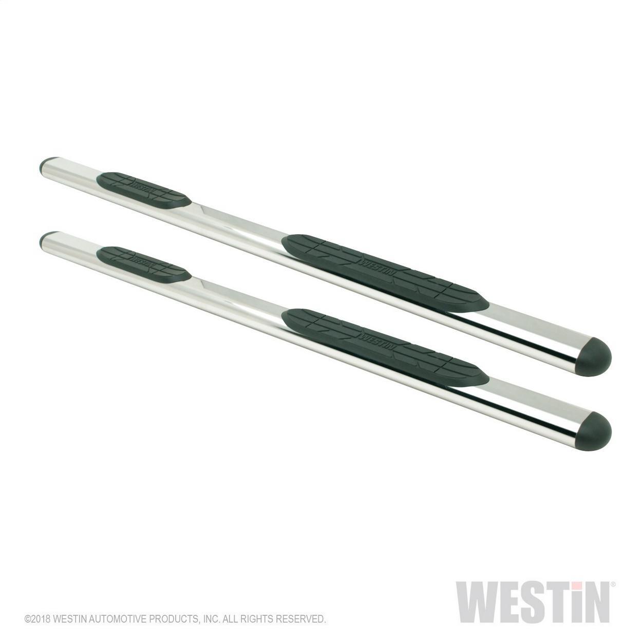 Westin Premier 4 Oval Nerf Step Bars 72 in – Stainless Steel