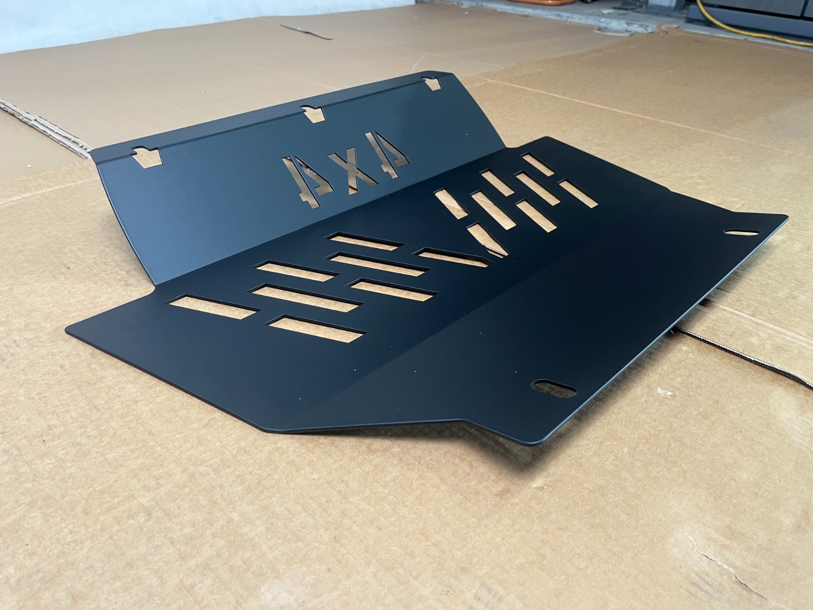 Bash Plate Black for Isuzu Dmax 2012-19 3mm Steel Front Engine Sump Guard 1PC