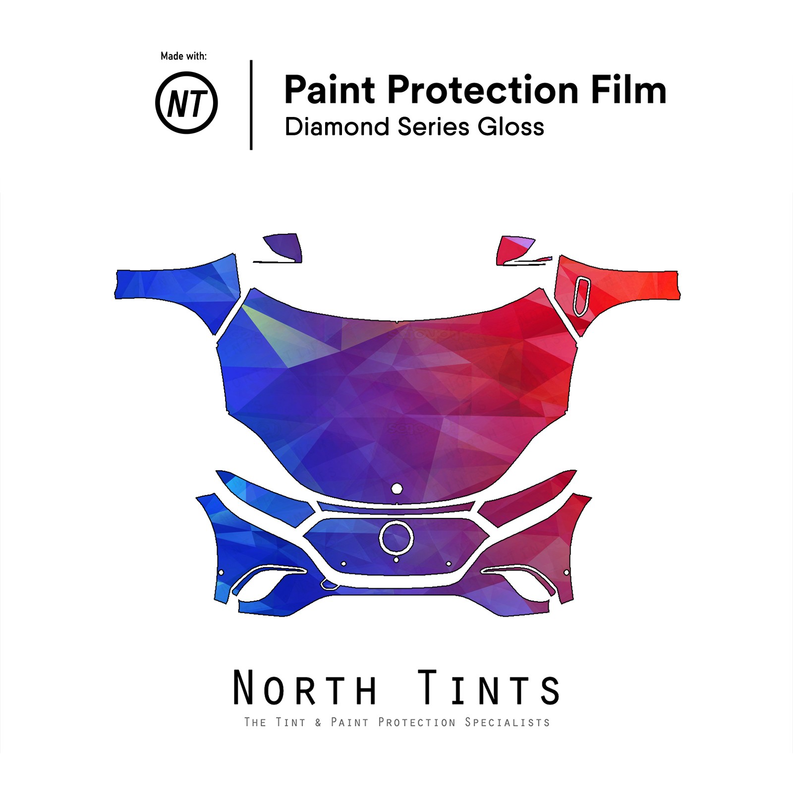 Mercedes Benz EQS SUV Base 2022-2026 PreCut Paint Protection Film Clear Bra PPF