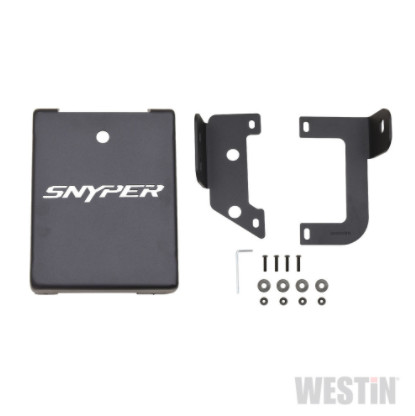 Westin Evap Canister Skid Plate Textured Black for 12-18 Wrangler JK 42-21035