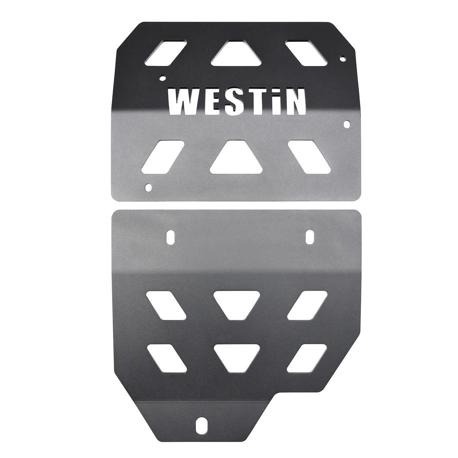 Westin Automotive 42-21075 Transmission Pan Skid Plate – Textured Black