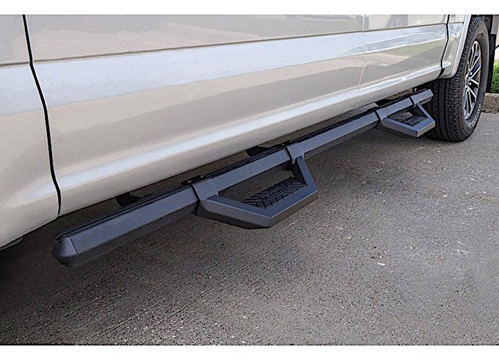 Dee Zee DZ66321CTB For Hex Cast/Txt Black Side Step Crew Cab (No Brackets)