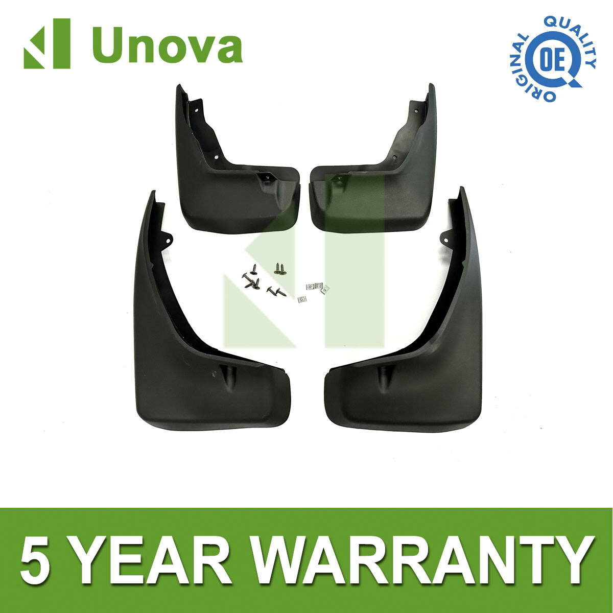 Tailored Mud Flaps Set of 4 For Land Rover Freelander 2 2007-2015 Unova