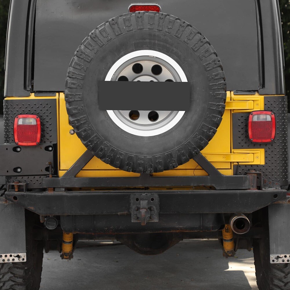 Set of 2 Rear Body Corner Guards Armors Kit Quarter Panel Fit Jeep Wrangler TJ