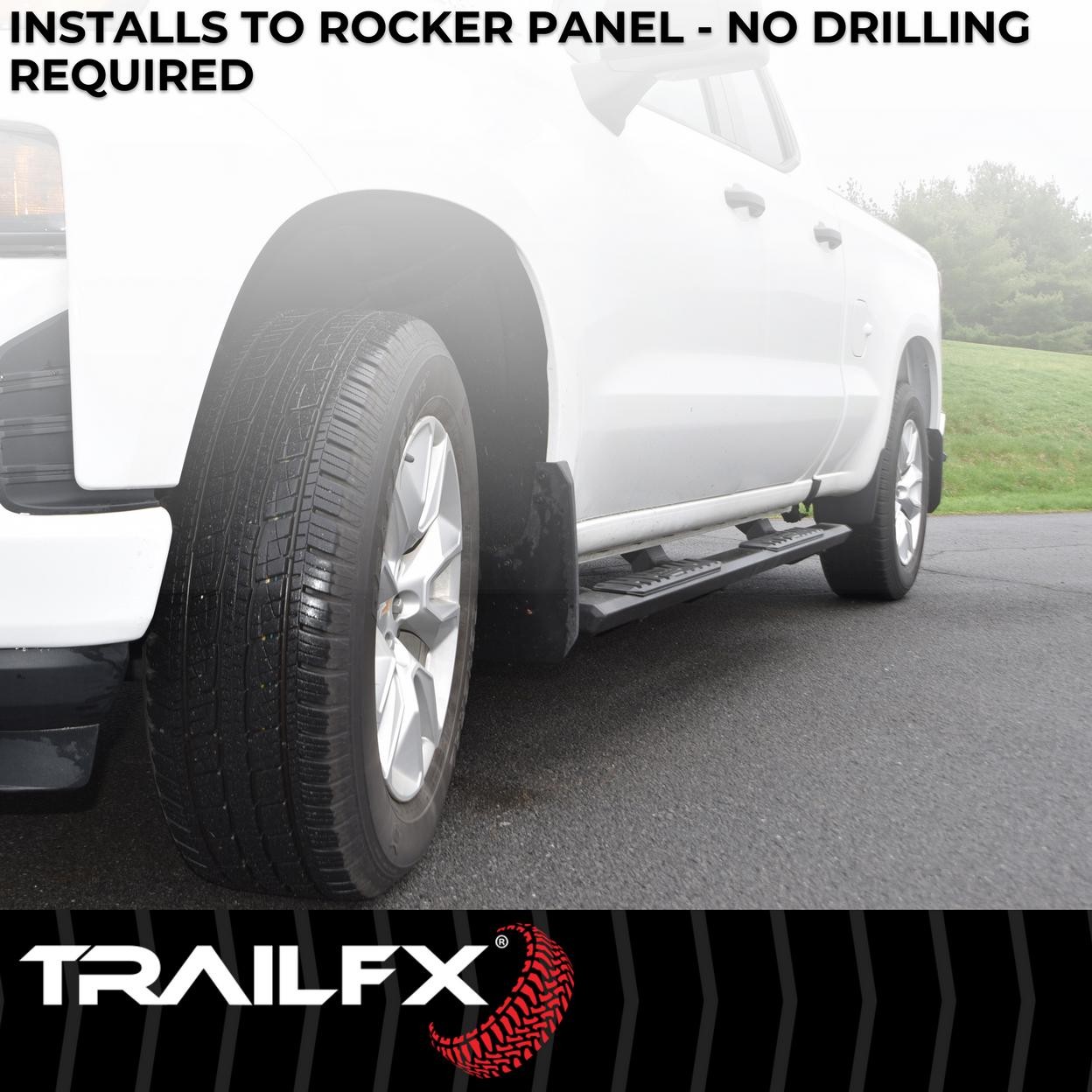 TrailFX AL4010B Rocker Panel Mount