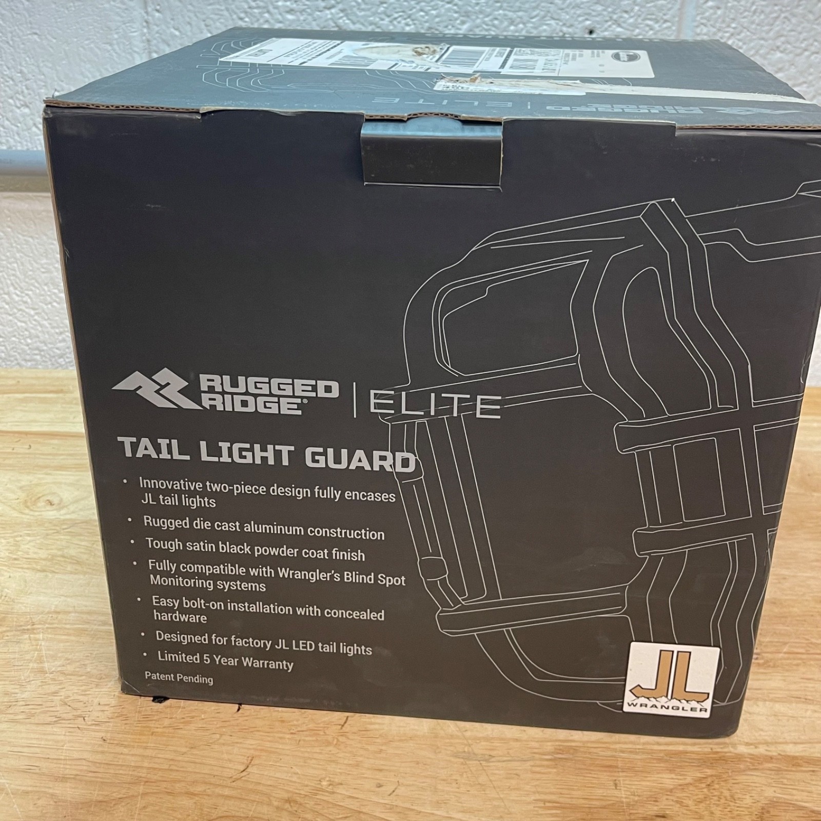 Rugged Ridge Tail Light Guard for 2018-2026 Jeep Wrangler 11226.12