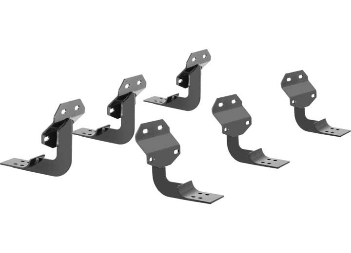 Aries 4508 For 15-21 F150/17-C F250/F350 Super Crew 6″ Oval Side Bracket Kit