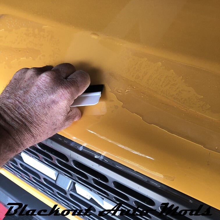 Precut Hood Section an Front Bumper Paint Protection PPF for 2021-24 Ford Bronco