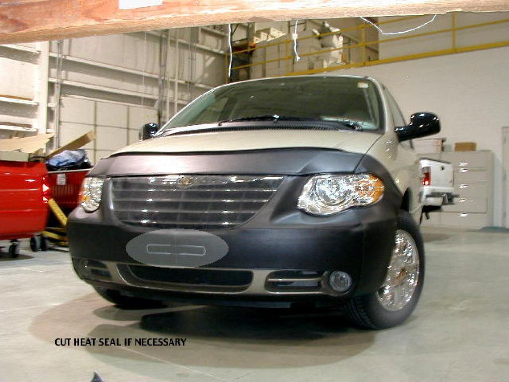 Lebra Front End Mask Bra Fits CHRYSLER TOWN & COUNTRY 2005-2007 With Fog Lights