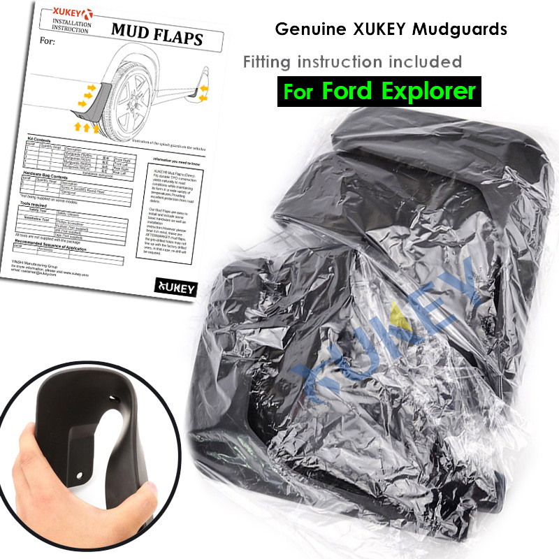 MUD FLAP MUDFLAPS FRONT REAR SPLASH MUDGUARDS FENDER FOR FORD EXPLORER 2011-2019