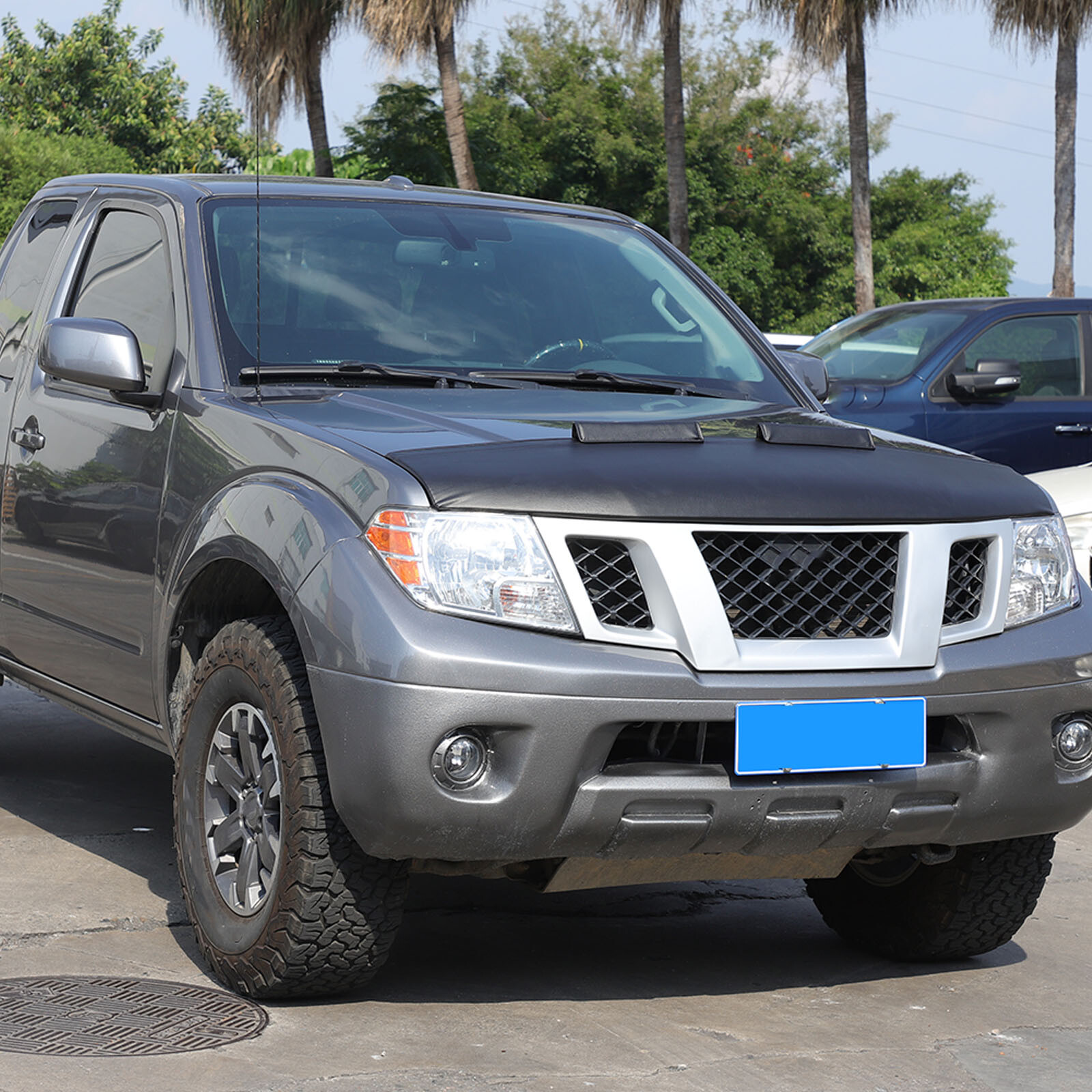 Front End Mask Cover Bra Hood Mini Mask Protector For Nissan Frontier 2005-2021