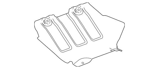 Genuine GM Front Under Body Shield 23135960