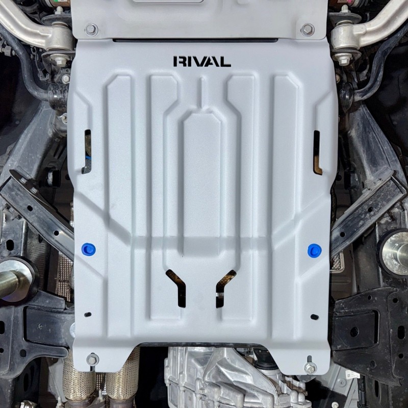 Rival Aluminum Transmission & Cat Converter Skid Plate for Ford Ranger Raptor
