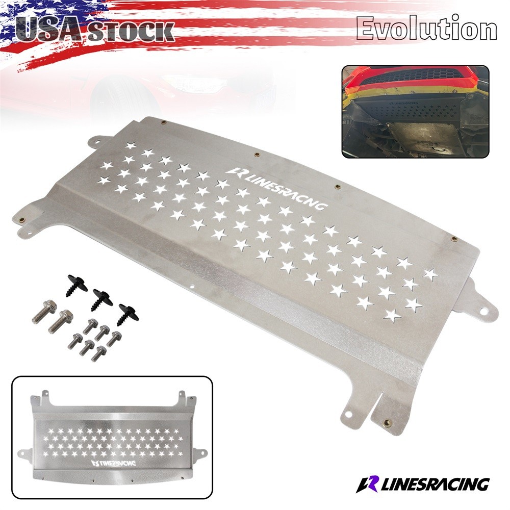 Aluminum Silver Skid Plate for BMW F80 M3 F82 F83 M4 S55 3.0L Turbo 2014-2020