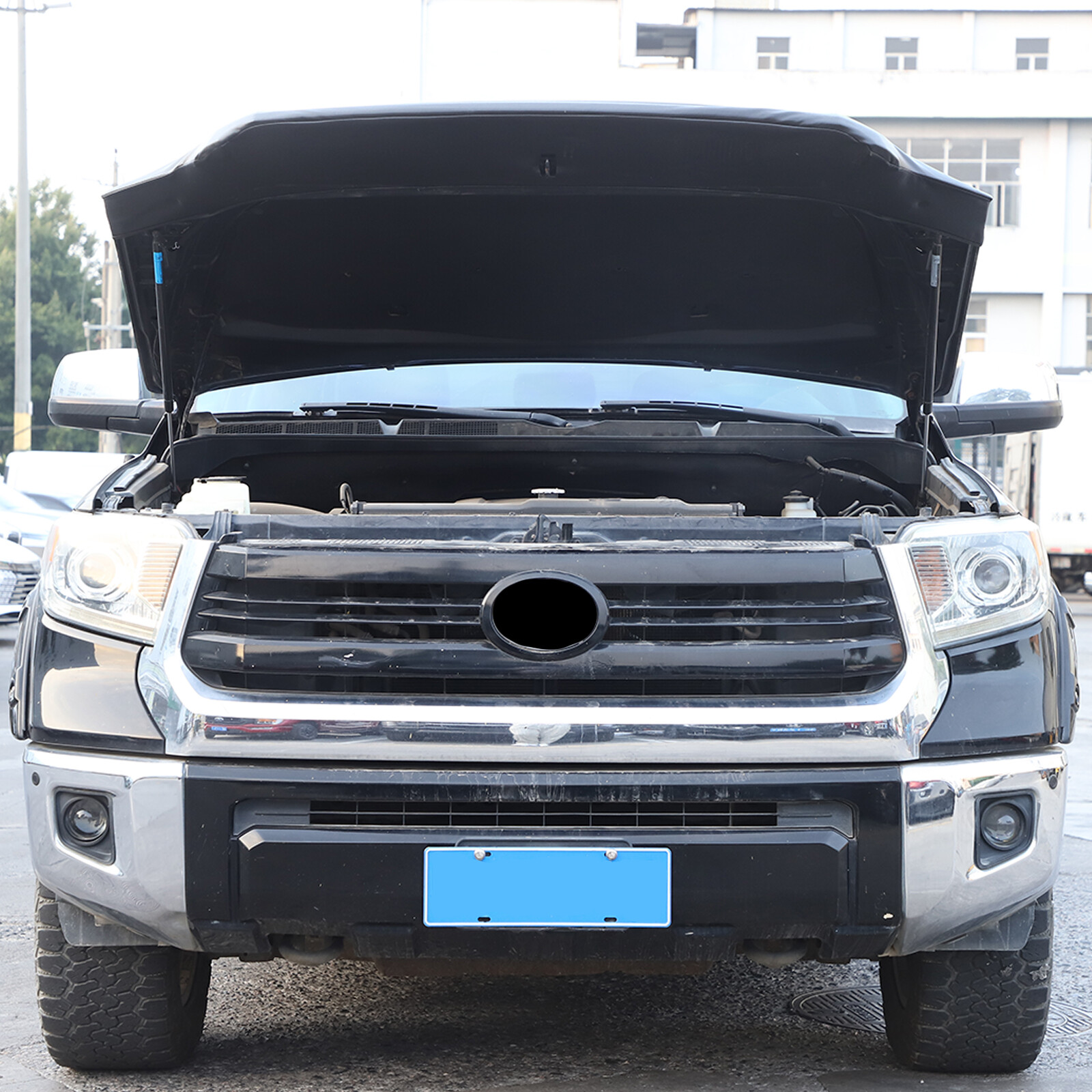 Front End Hood Bumper Mask Bra Cover Protector For Toyota Tundra 2007-2021