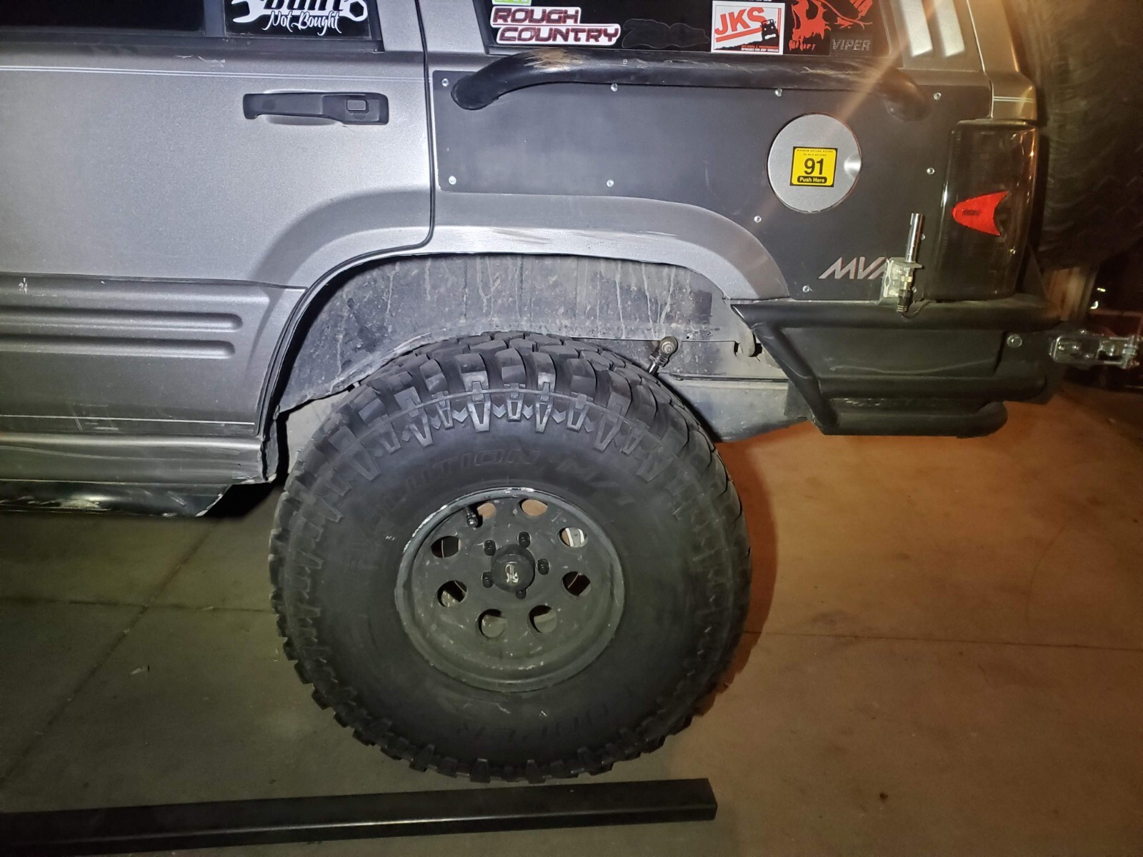 Rear Quarter Panel Armor for Jeep Grand Cherokee ZJ 93-98