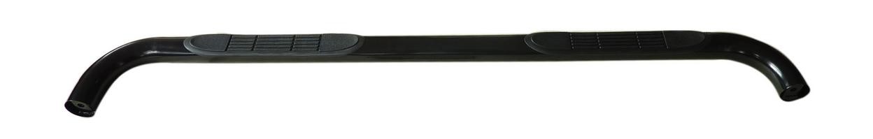 TrailFX A0048B 3 Inch Round Bent 60 Degree Pwdr Ctd Black Steel W/O End Caps Roc