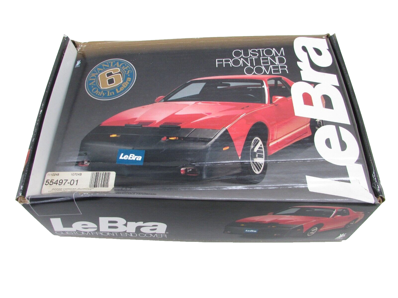 NOS! SADDLEMAN LeBra CUSTOM COVER FOR: 94-95 DODGE CARAVAN PLYMOUTH VOYAGER