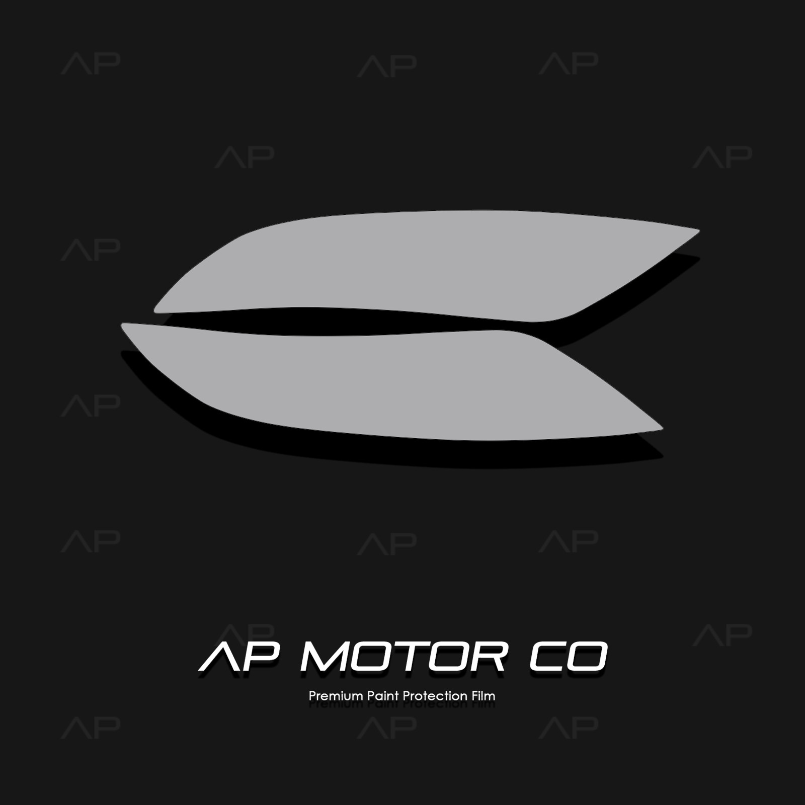 Fits Lincoln MKS 2013-2016 Headlight Protection TPU PPF Pre-Cut Kit Ultra-Gloss