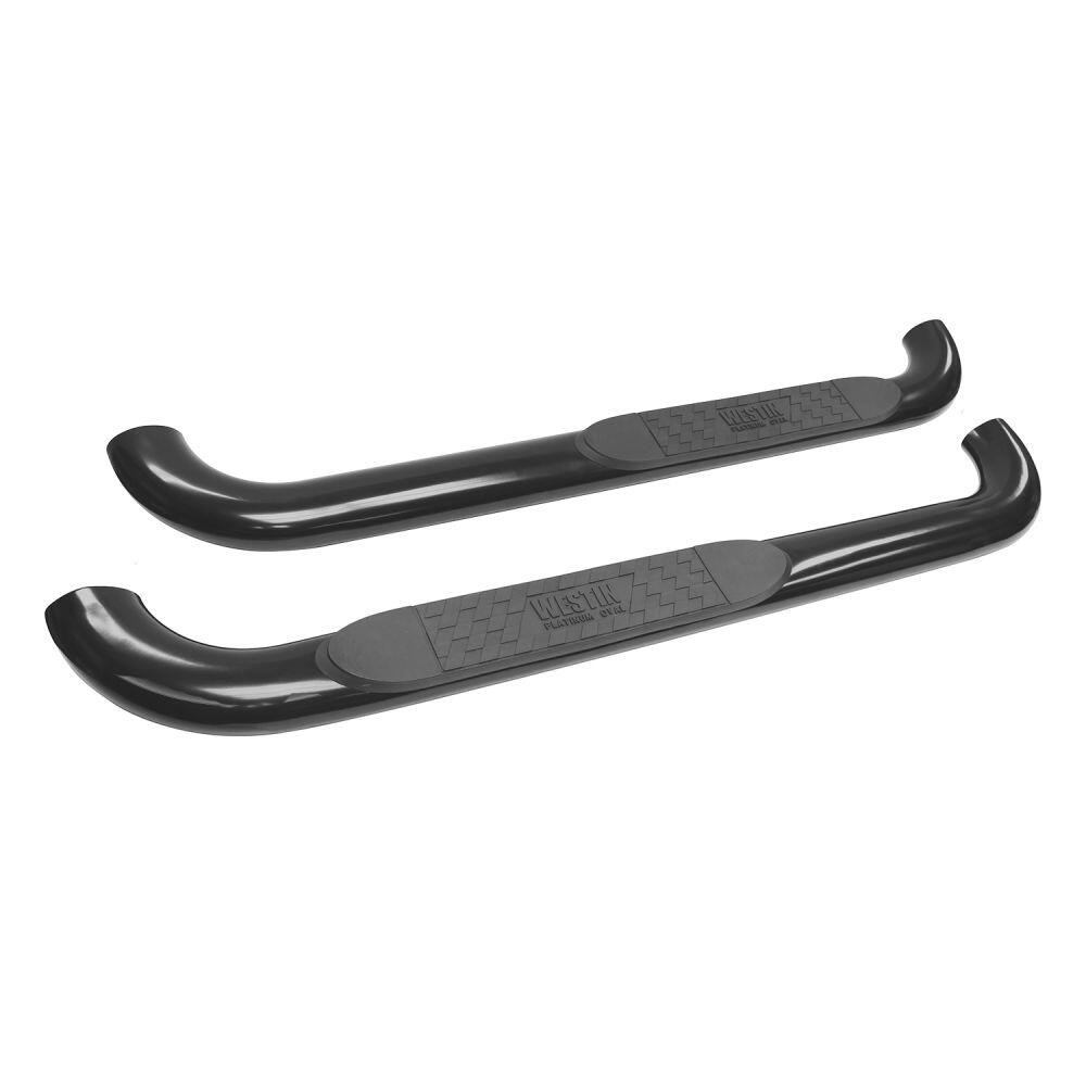 Westin Automotive 21-1405 Platinum 4 Oval Nerf Step Bars – Black Steel