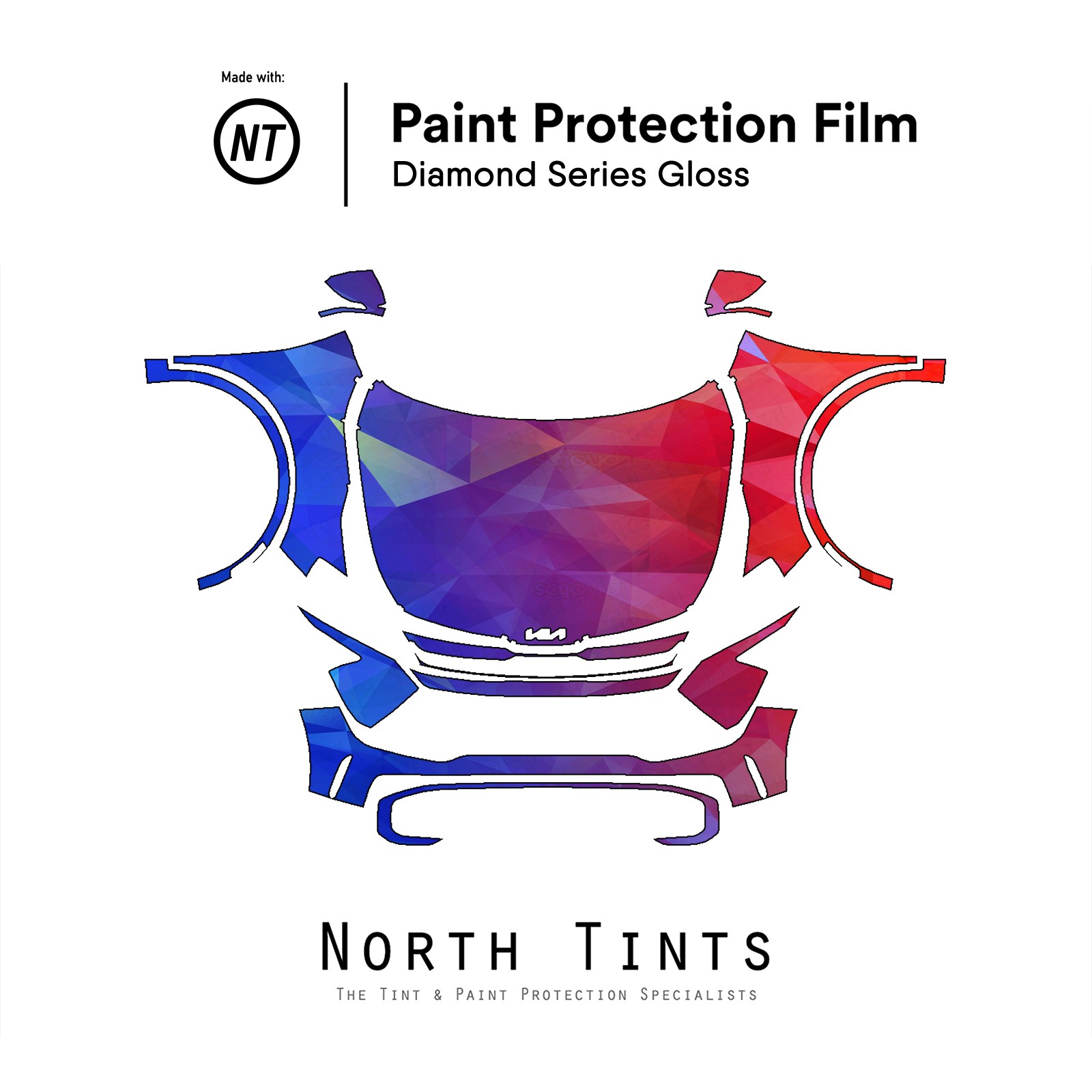 PreCut Paint Protection Film Clear Bra for KIA Sportage X-Line 2023-2025