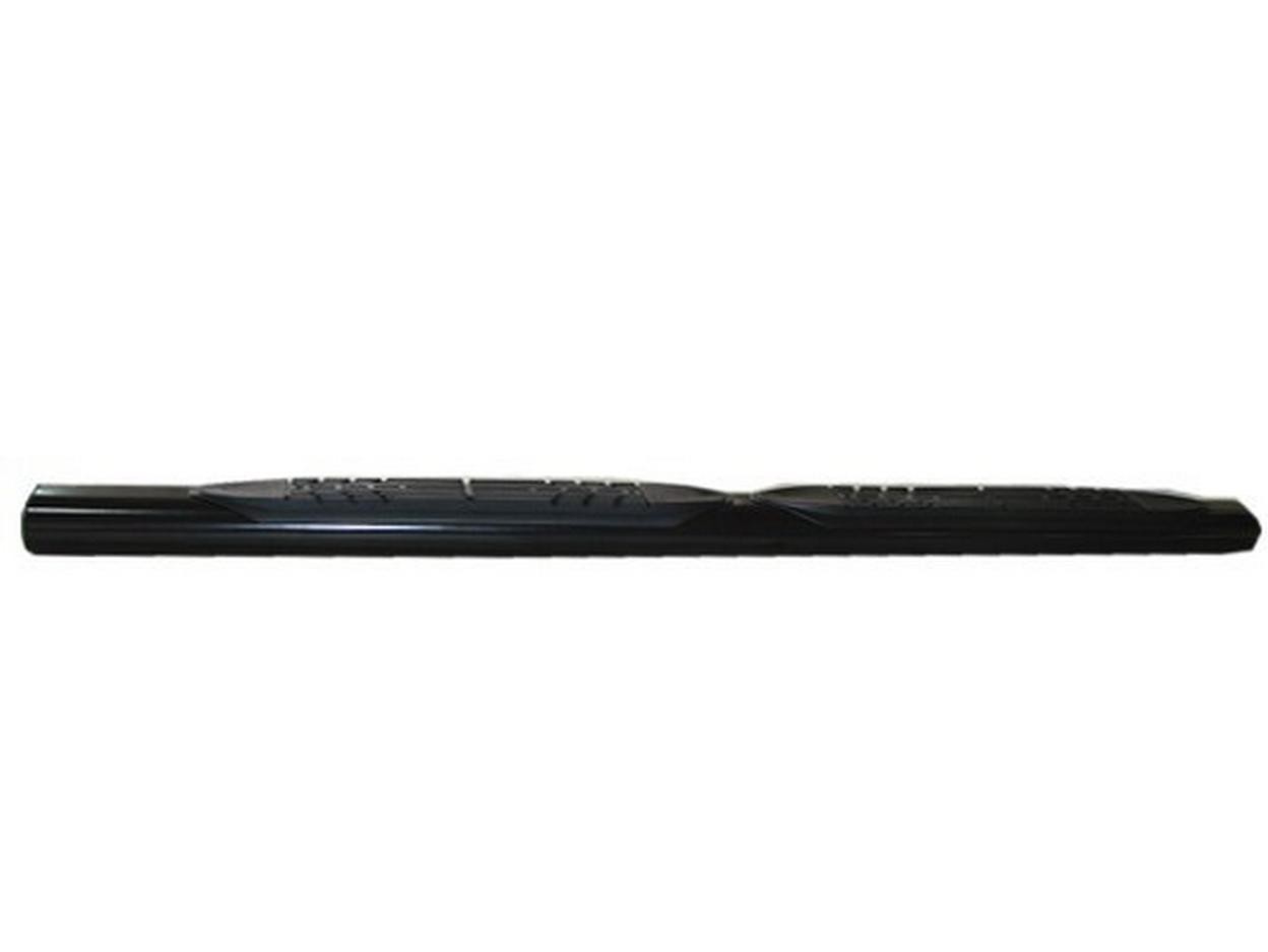 TrailFX A1513B 4 Inch Oval Straight Powder Coated Black Mild Steel Frame Body Mo
