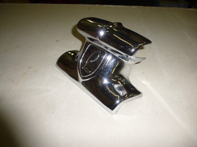 VINTAGE 1946 1948 LINCOLN ZEPHYR REAR CENTER BUMPER GUARD RECHROMED VERY NICE!!