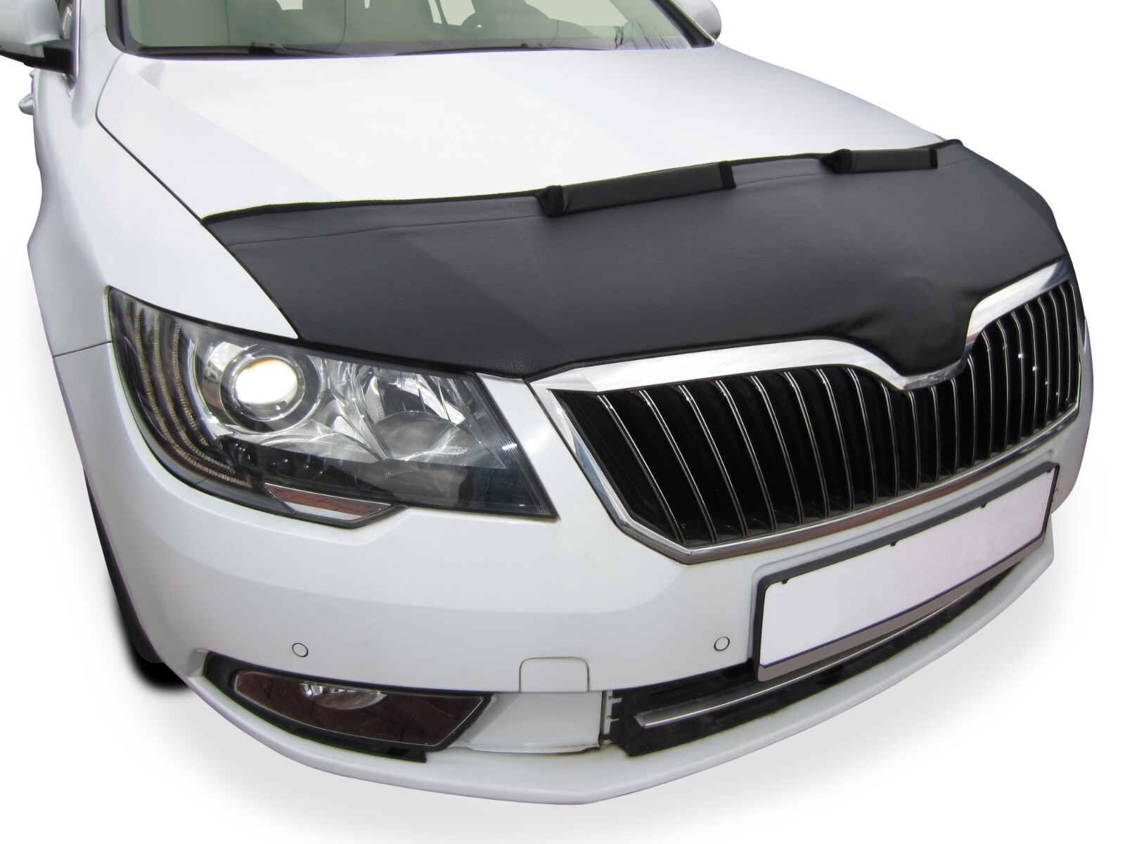 Car bra suitable for Skoda Superb II year 2013 – 2015 stone chip protection h…