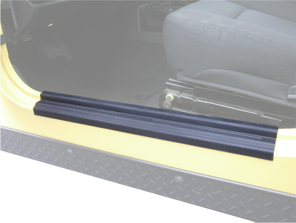 2PCS Door Sill Entry Cowl Body Armor Corner Guard For 1997-2006 Jeep Wrangler TJ