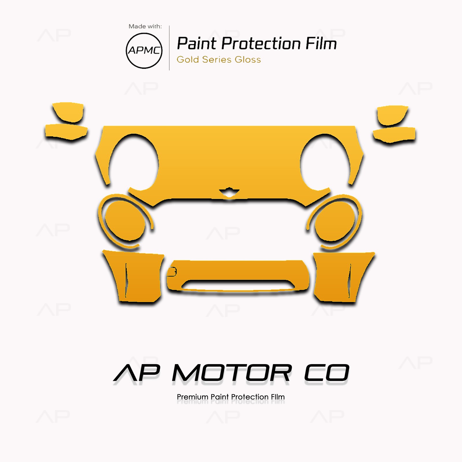 MINI Cooper S 2024-2026 Series Pre Cut Paint Protection Film Clear Bra PPF