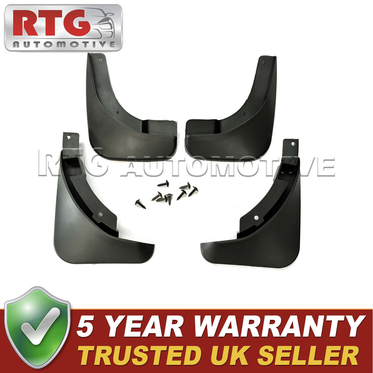 Tailored Mud Flaps Set of 4 For Skoda Octavia 2007-2014 RTG