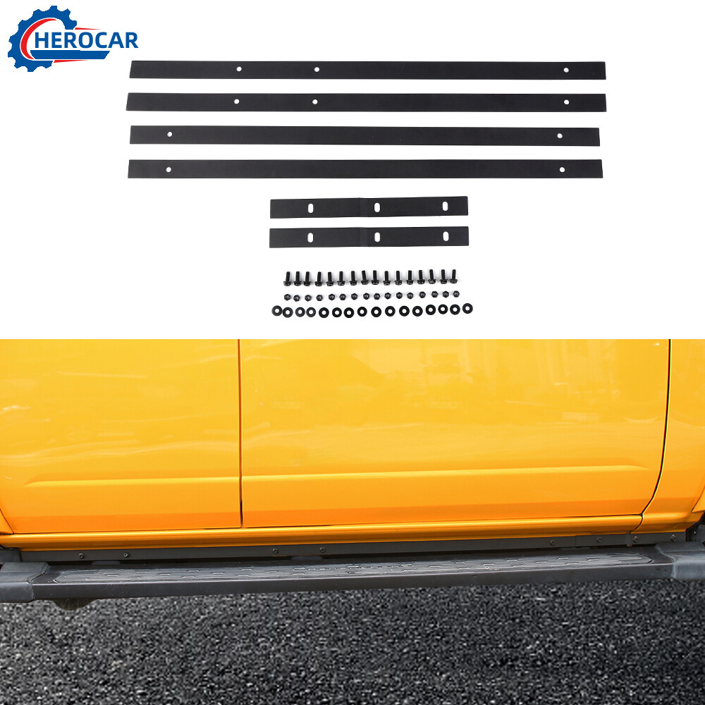 Pinch Weld Cover Fit for Ford Bronco 4-Door 2021-2023 Trail Armor Rocker Panels