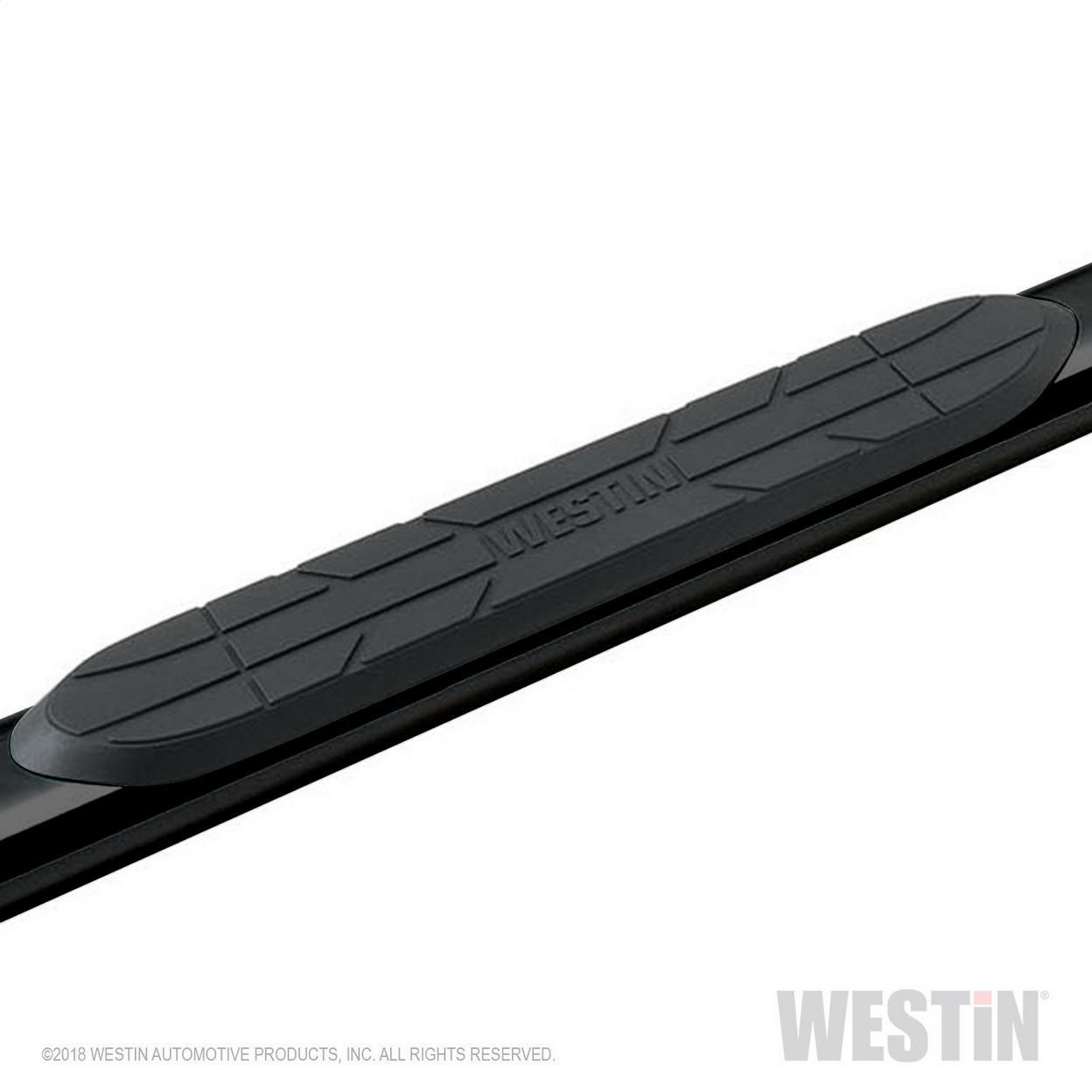 Westin Premier 4 Oval Nerf Step Bars 75 in – Black