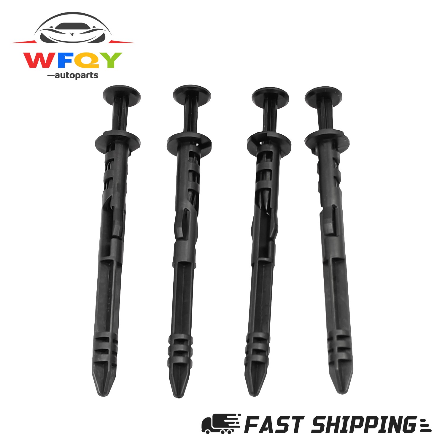 For VW ID.3 2020-on ID.4 ID.5 2021-on Skoda Enyaq 2021-on 4Pcs Shield Pins