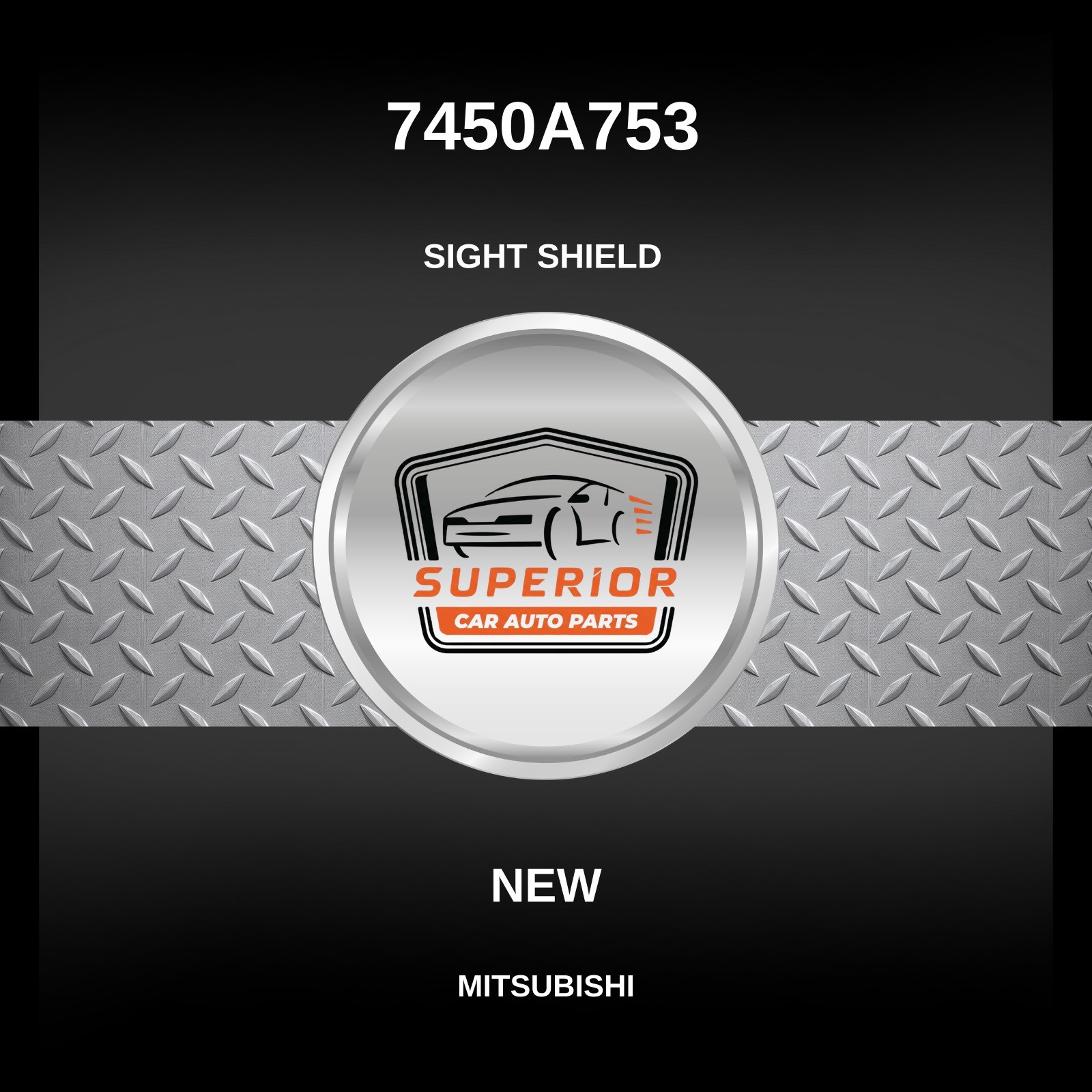 Genuine 2014-2022 Mitsubishi Outlander Sight Shield 7450A753