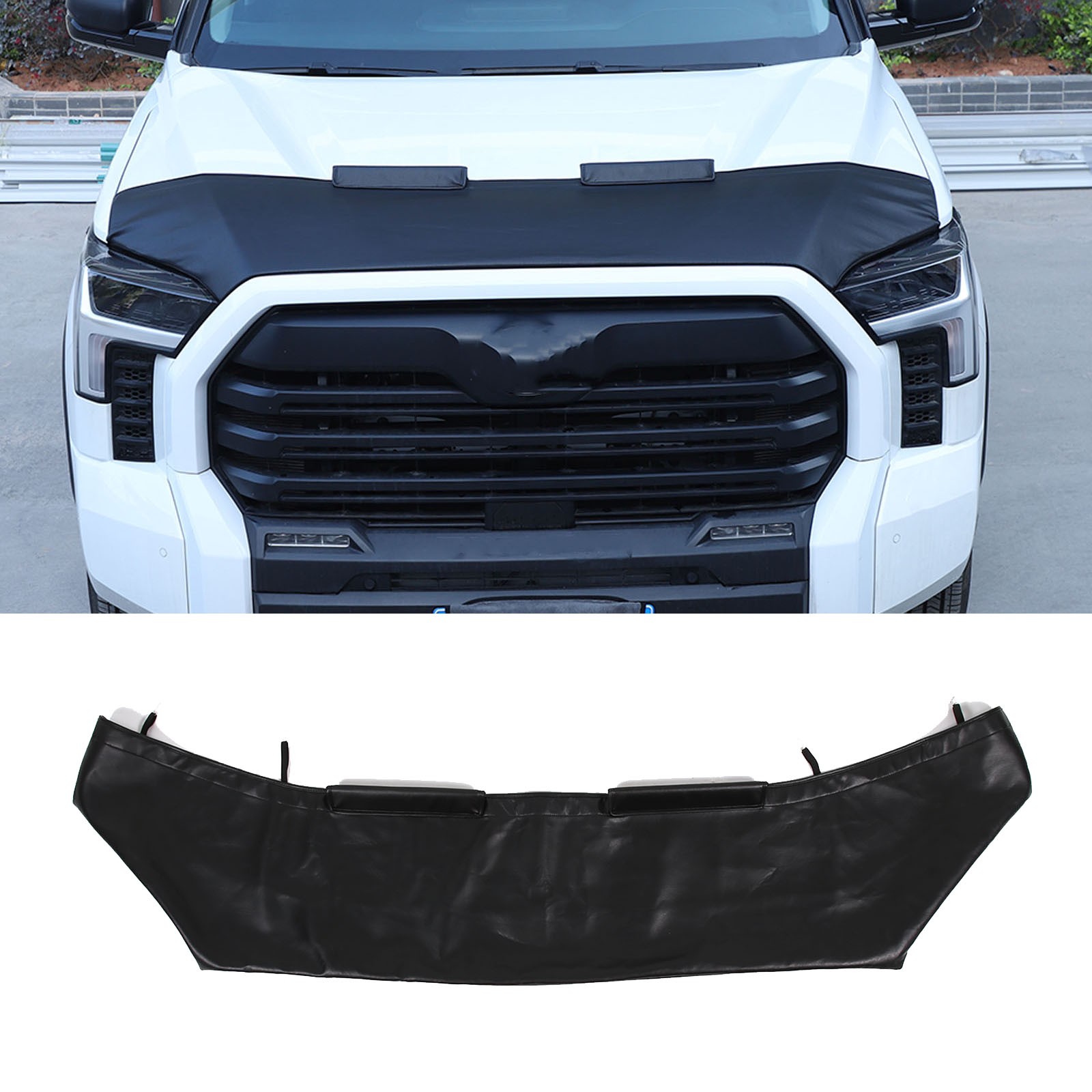 Hood Cover Front End Bra Protector V-Hood Covers For Toyota Tundra 2022-2024 New