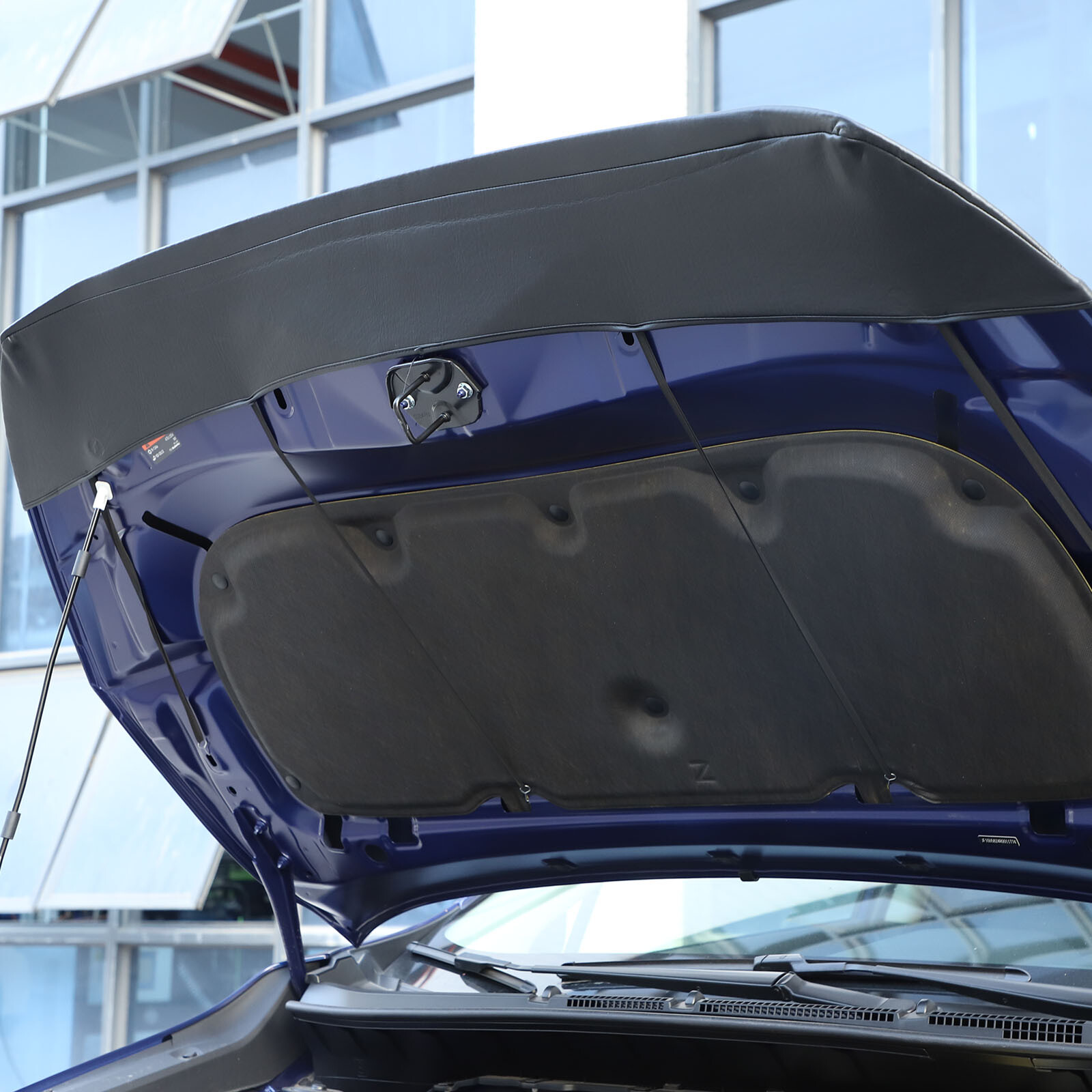Front End Bumper Hood Mask Bra Cover Fits For Subaru Crosstrek 2024 2025 Lether