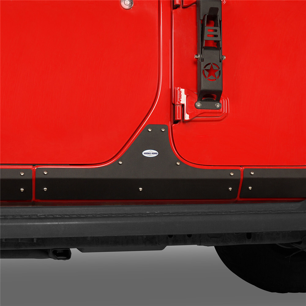 Steel Body Armor Rocker Panel Cladding For Jeep Wrangler JL 2018-2025 4-Door