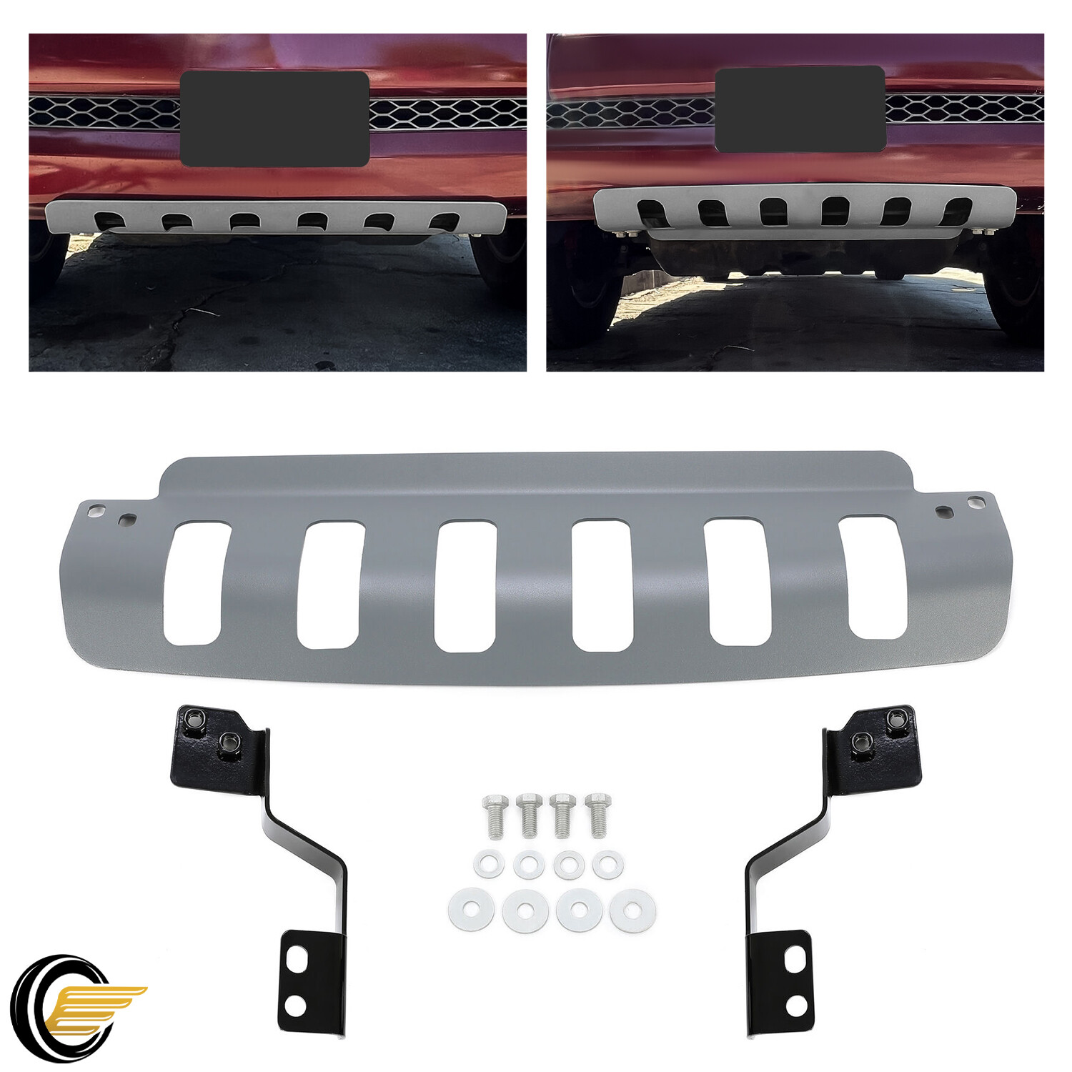 For Toyota Tundra 2003-2006 / Sequoia 2003-2007 Front Skid Plate Aluminum