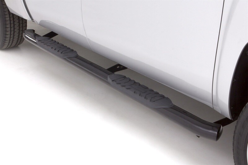 LUND 23885007 5-Inch Oval Curved Steel Nerf Bars for 10-17 Dodge Ram 2500 Crew